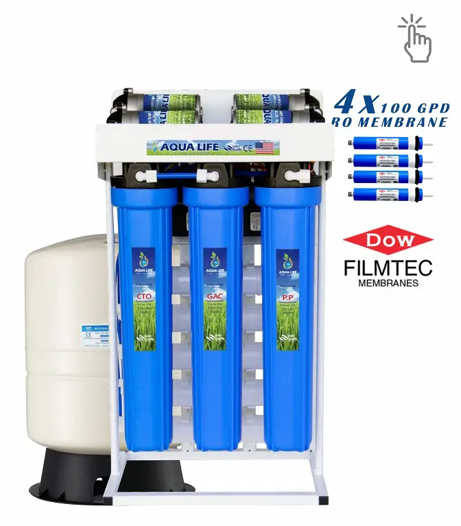 Aqua Life 400 GPD RO Water Filter Machine